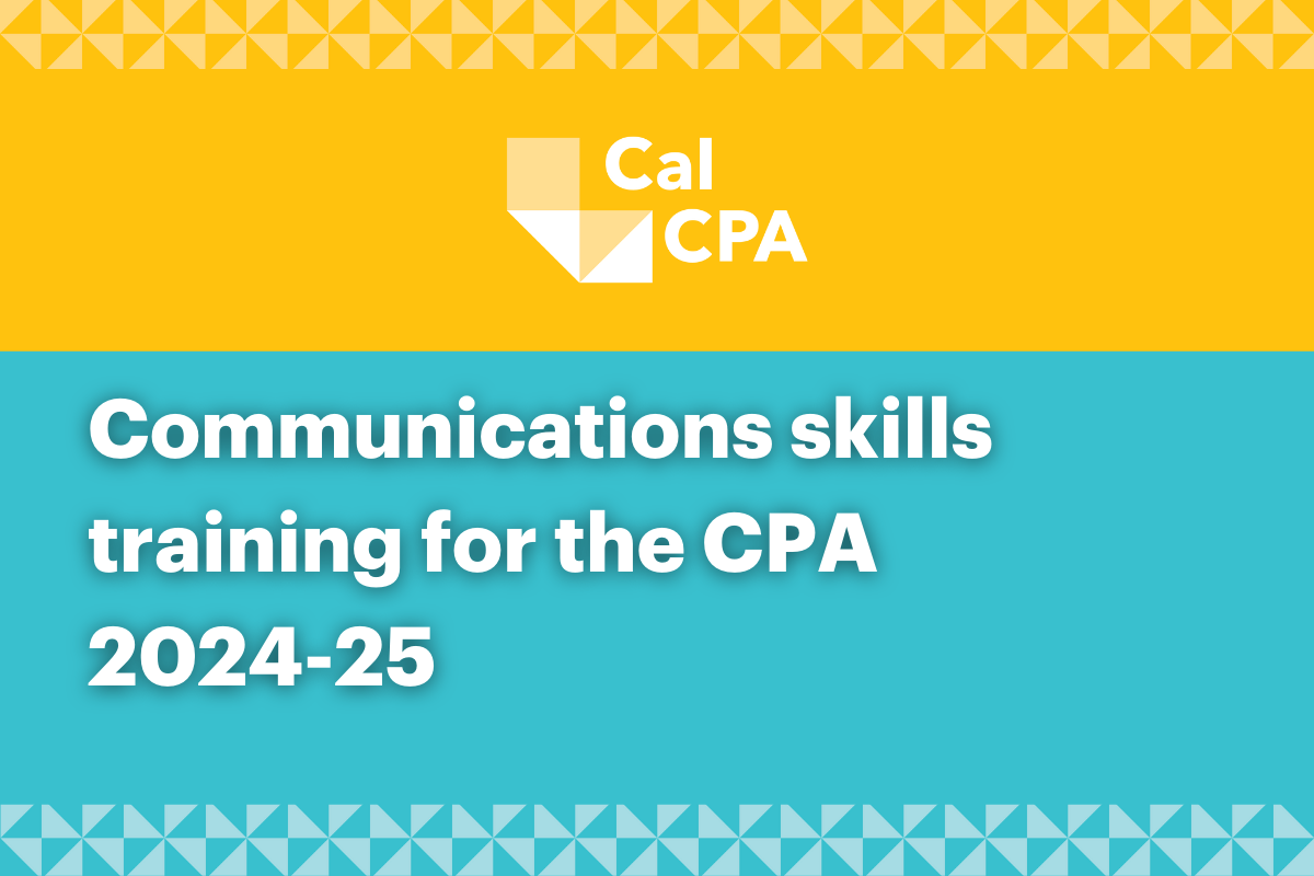 Communications skills training for the CPA