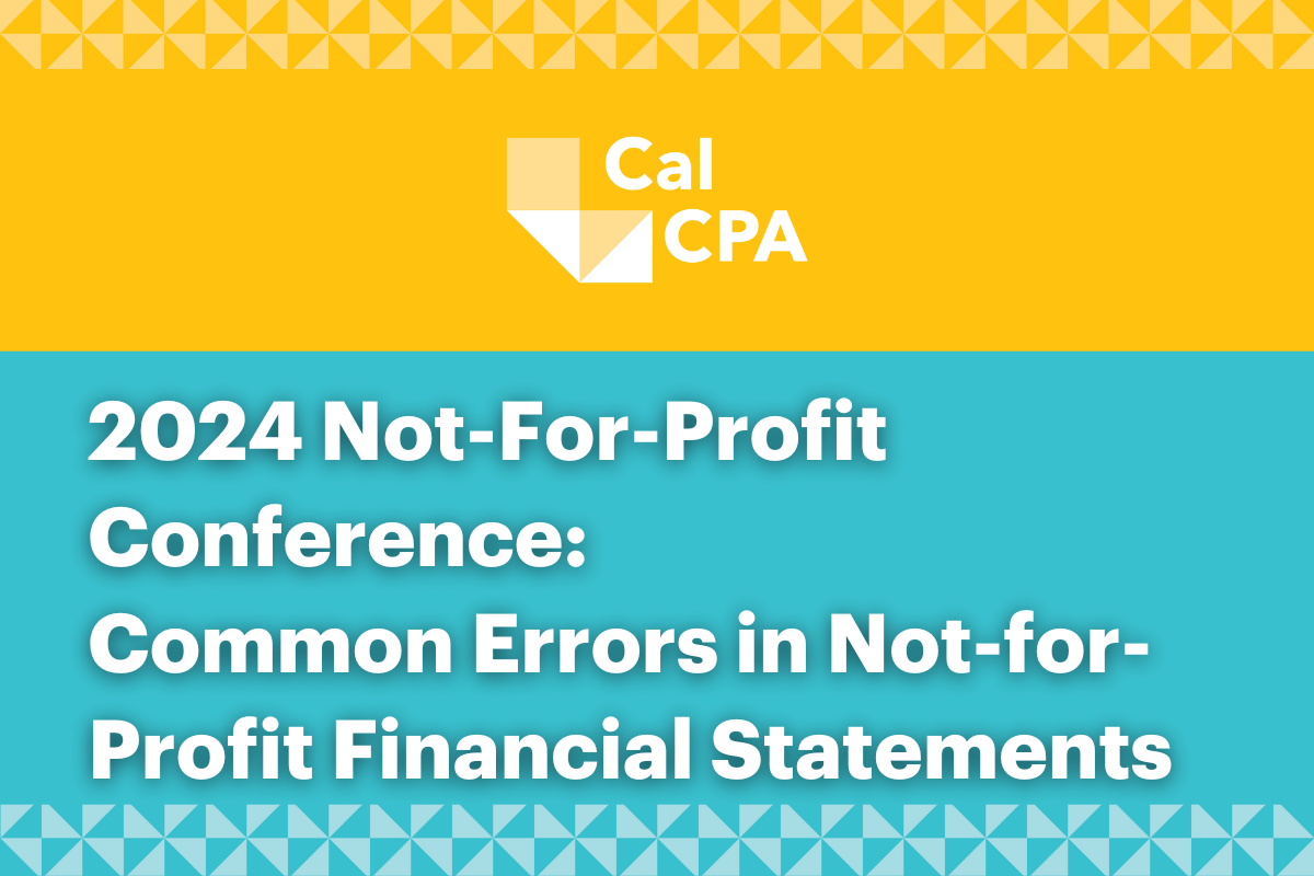 Not-for-Profit: Common Errors in NP Financial Statements 2024-25