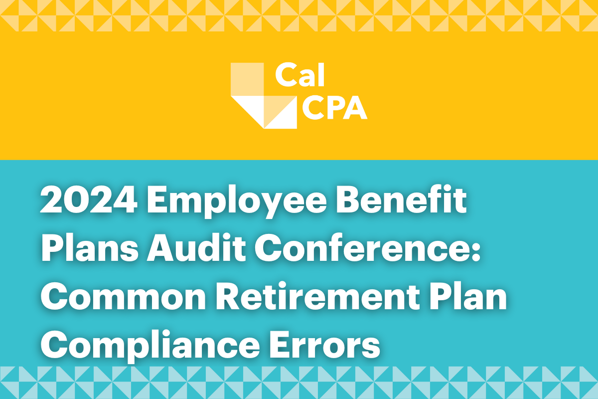 Employee Benefit Plans Common Retirement Plan Errors 2024-25