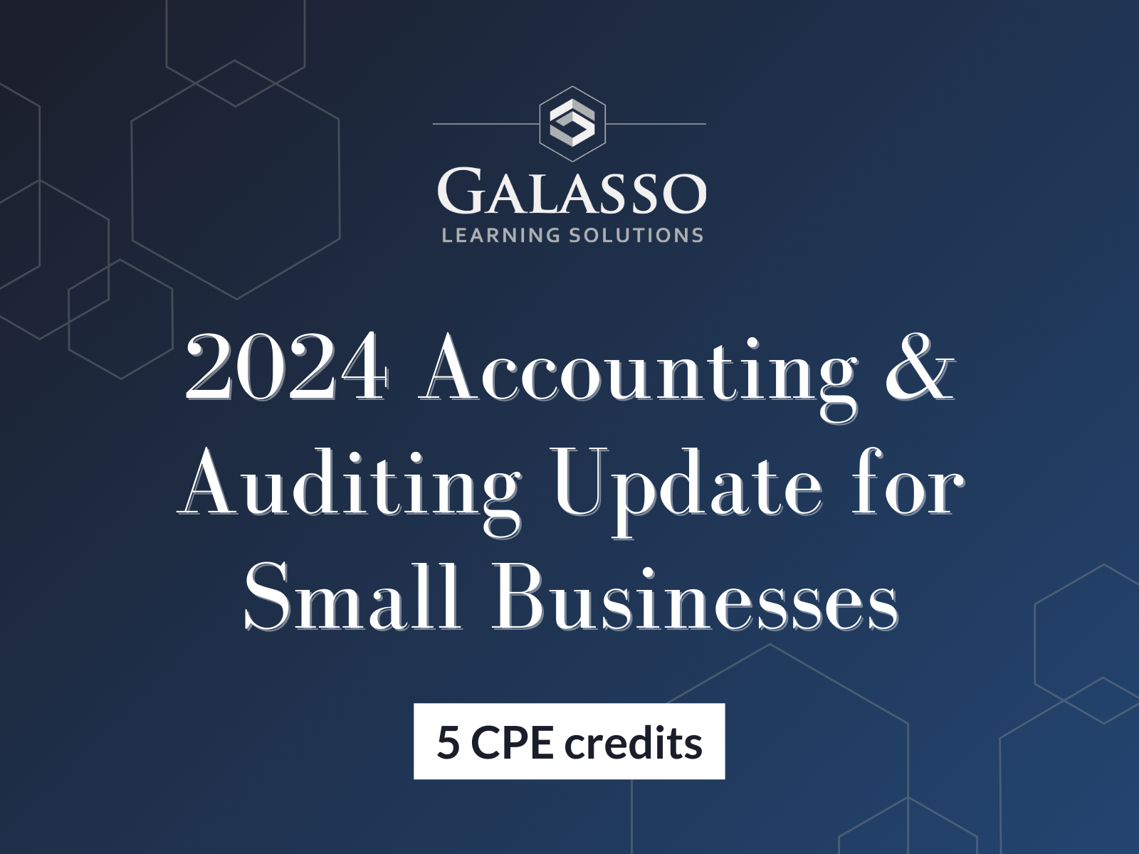 2024 Accounting & Auditing Update for Small Businesses