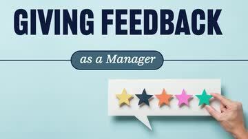 Giving Feedback as a Manager