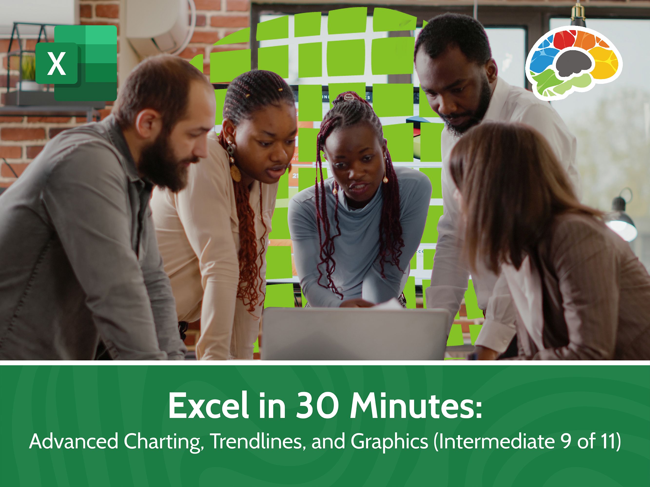 Excel in 30 Minutes: Advanced Charting, Trendlines, and Graphics (Intermediate 9 of 11) v2