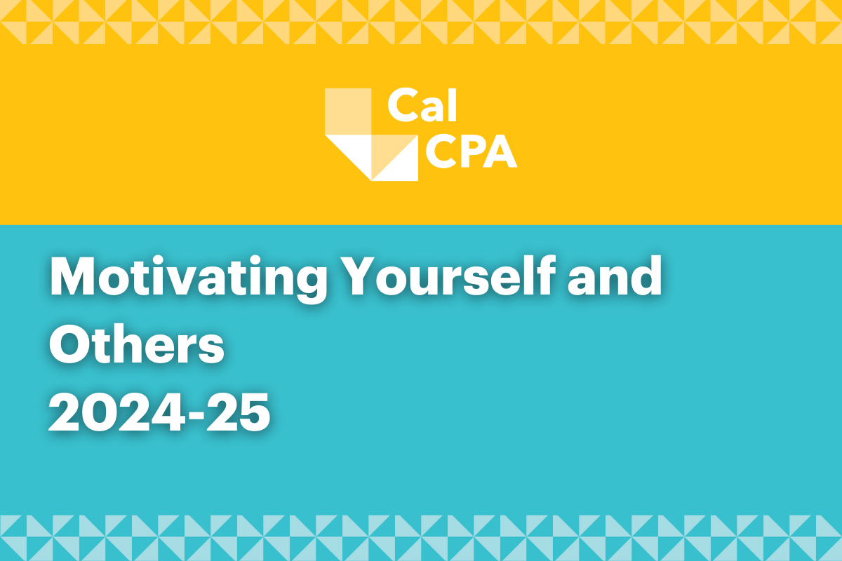Motivating Yourself and Others 2024-25