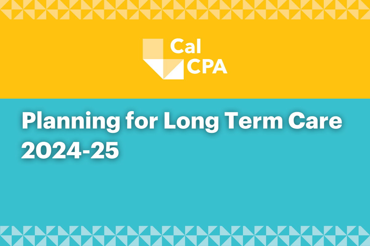 Planning for Long Term Care 2024-25