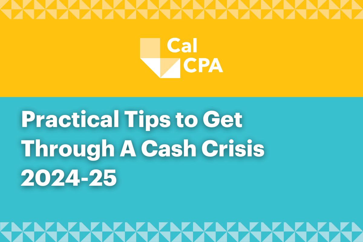 Practical Tips to Get Through A Cash Crisis 2024-25