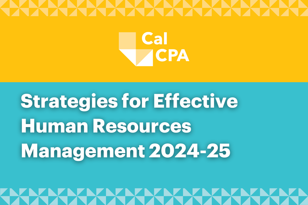 Strategies for Effective Human Resources Management 2024-25