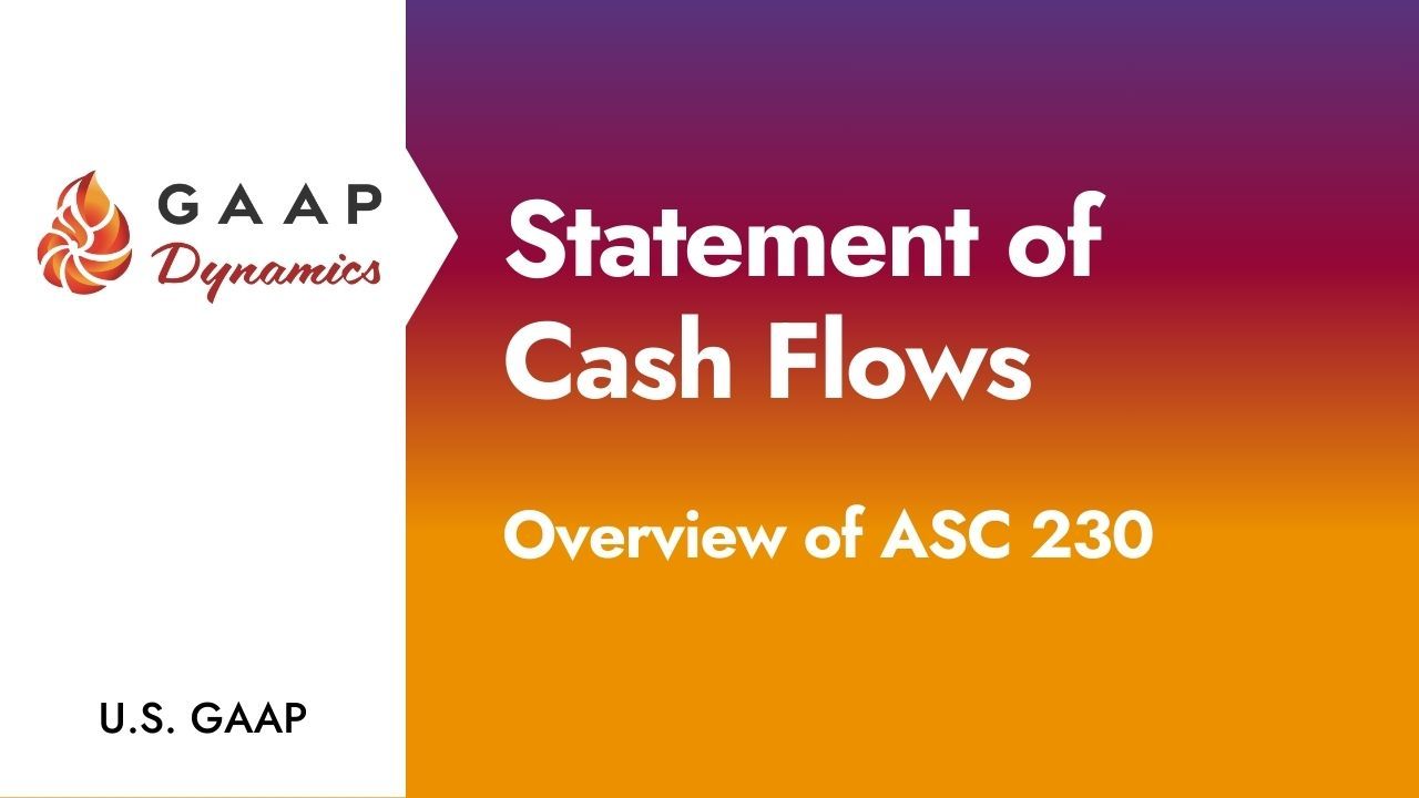 Statement of Cash Flows: Advanced Issues