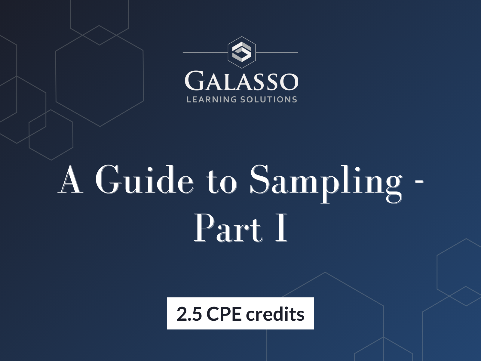 A Guide to Sampling - Part 1