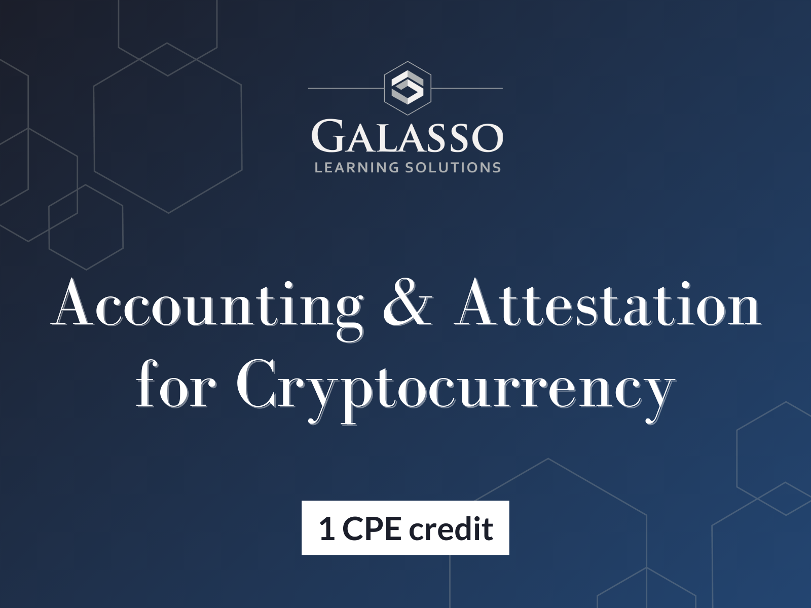 Accounting & Auditing for Cryptocurrency