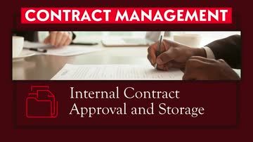 Contract Management: 03. Internal Contract Approval and Storage