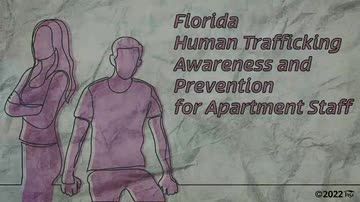 Florida Human Trafficking Awareness and Prevention for Apartment Staff