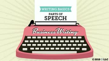 Writing Basics: Parts of Speech