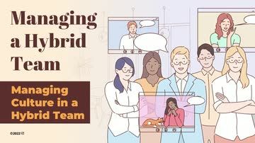 Managing a Hybrid Team: Managing Culture in a Hybrid Team
