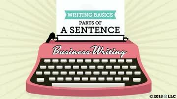Writing Basics: Parts of a Sentence