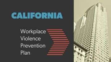 California Workplace Violence Prevention Plan