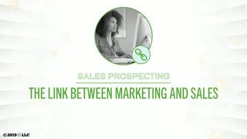 Sales Prospecting: The Link Between Marketing and Sales
