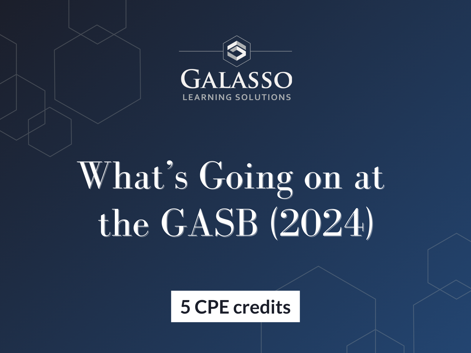 What's Going on at the GASB (2024)